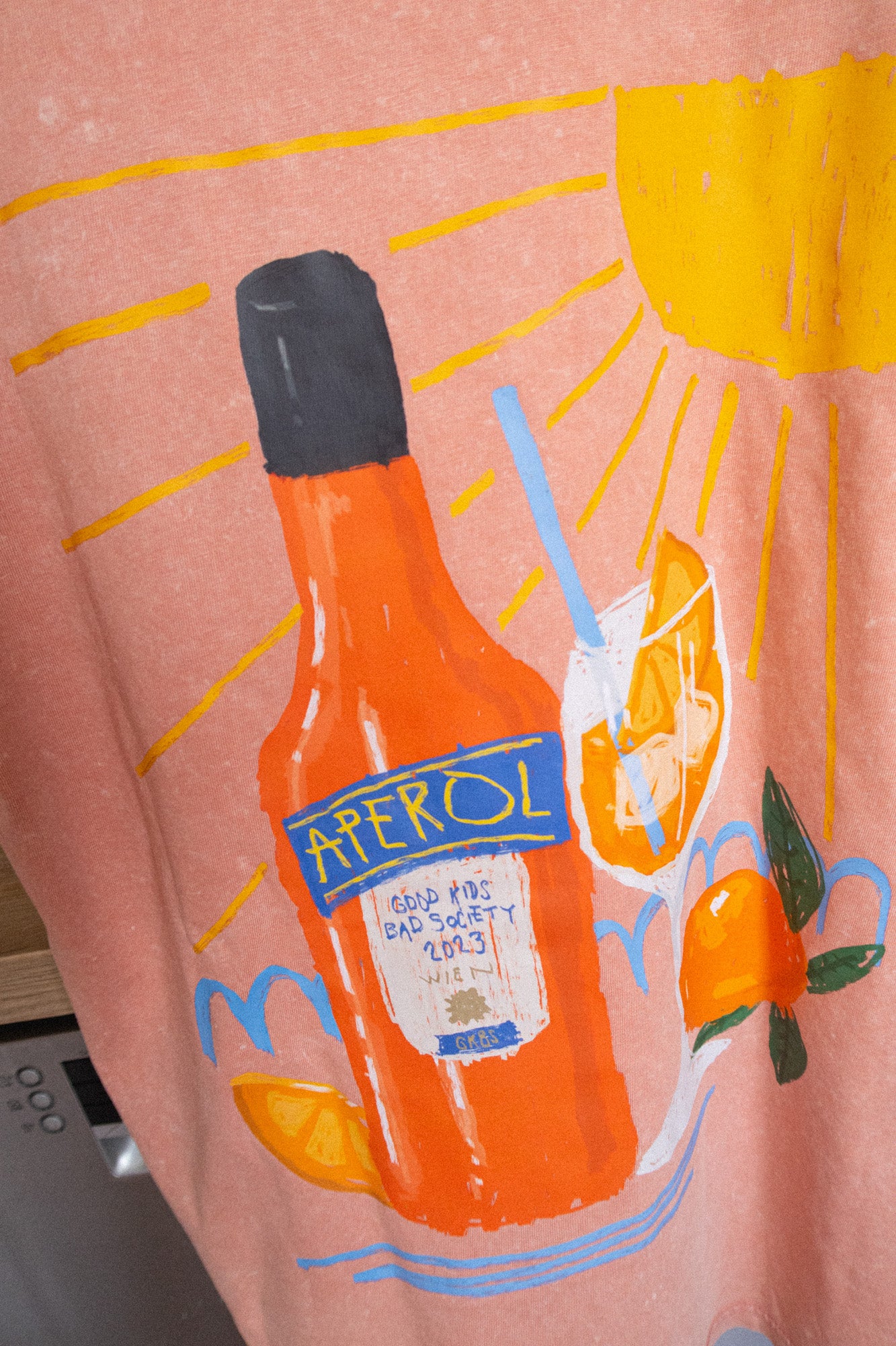 APEROL SPRITZ STRAIGHT FIT T-SHIRT