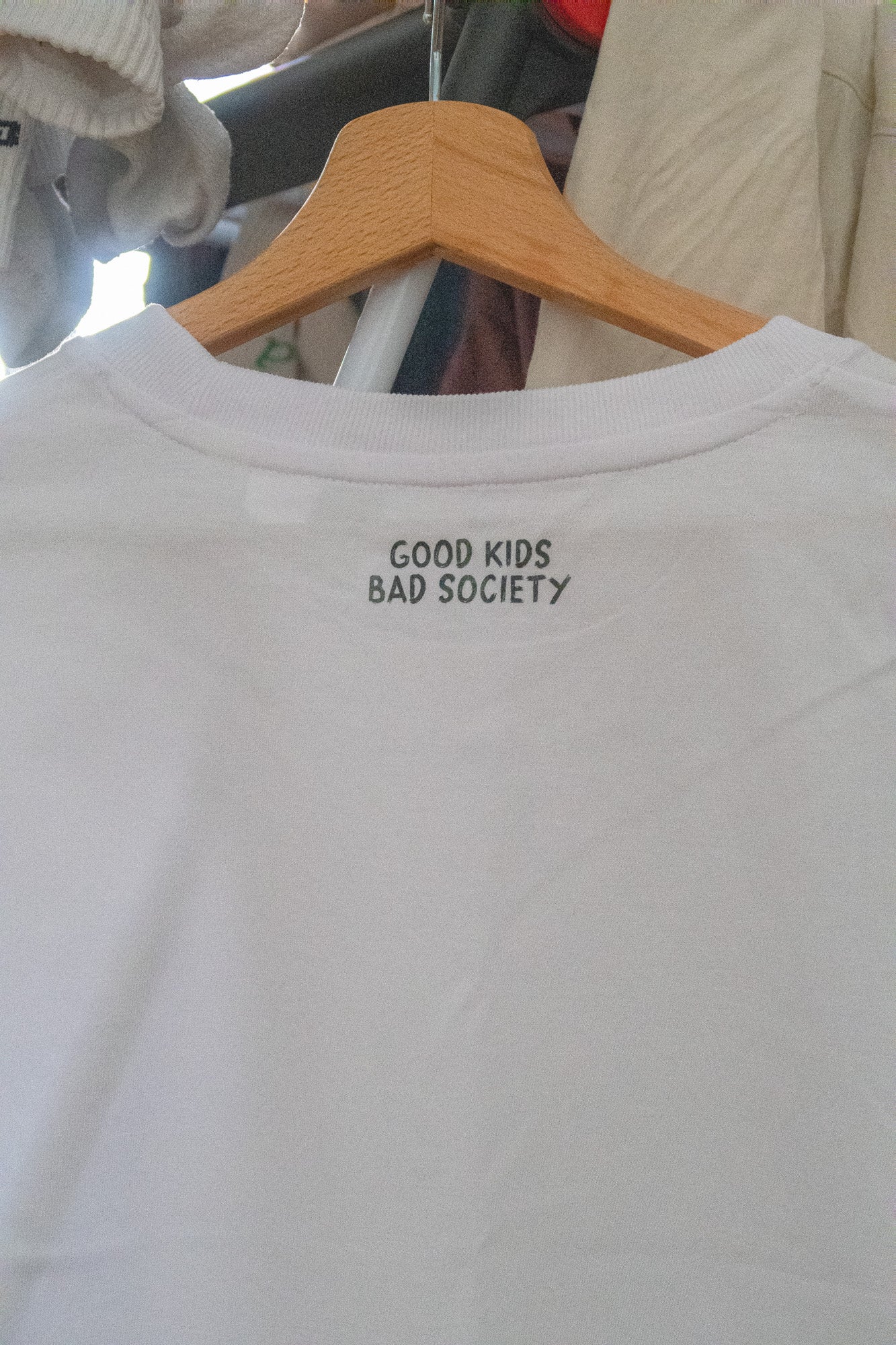 BURNING POLICE CAR LOOSE FIT T-SHIRT