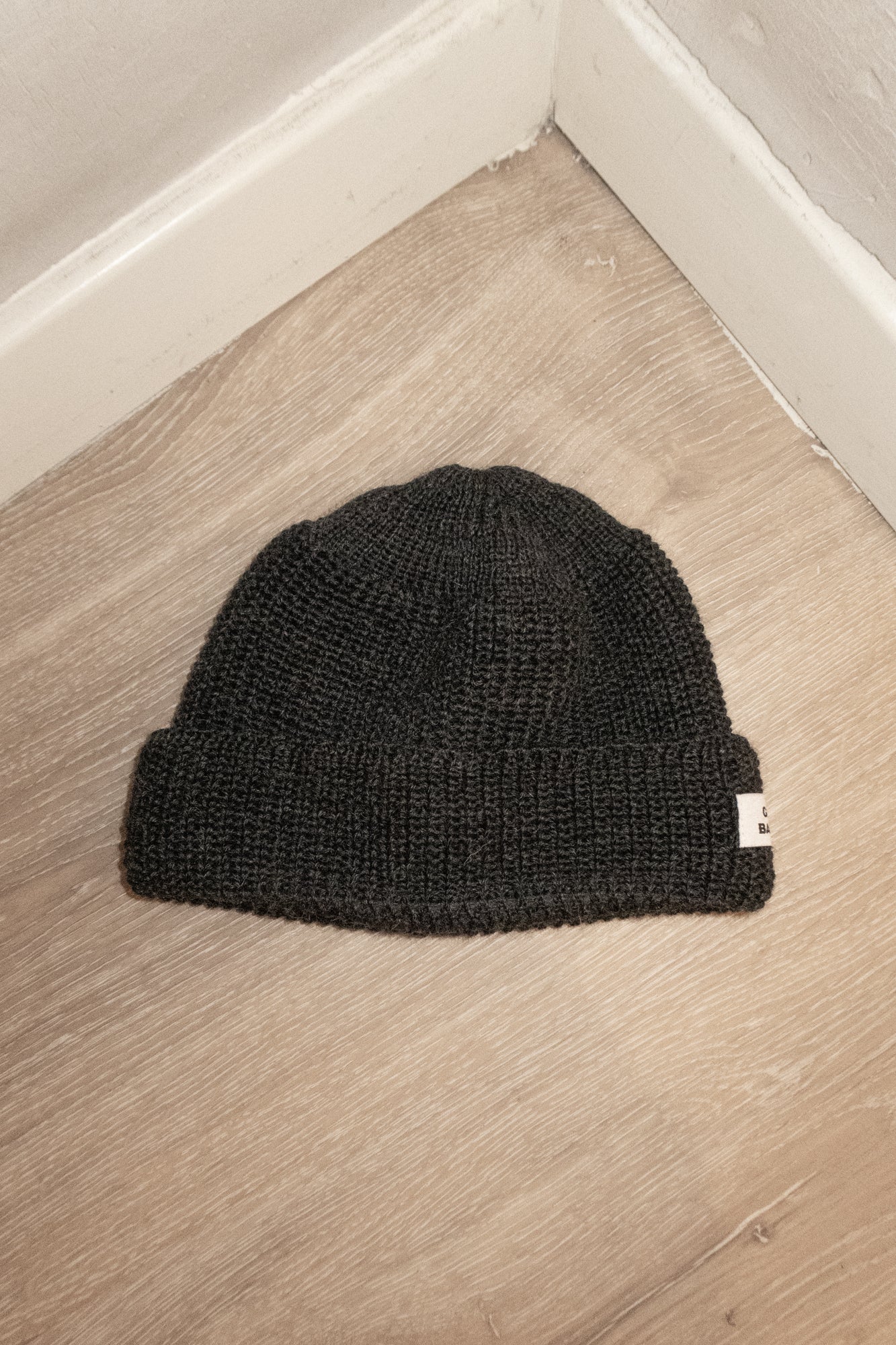 CROPPPED WOOL BEANIE