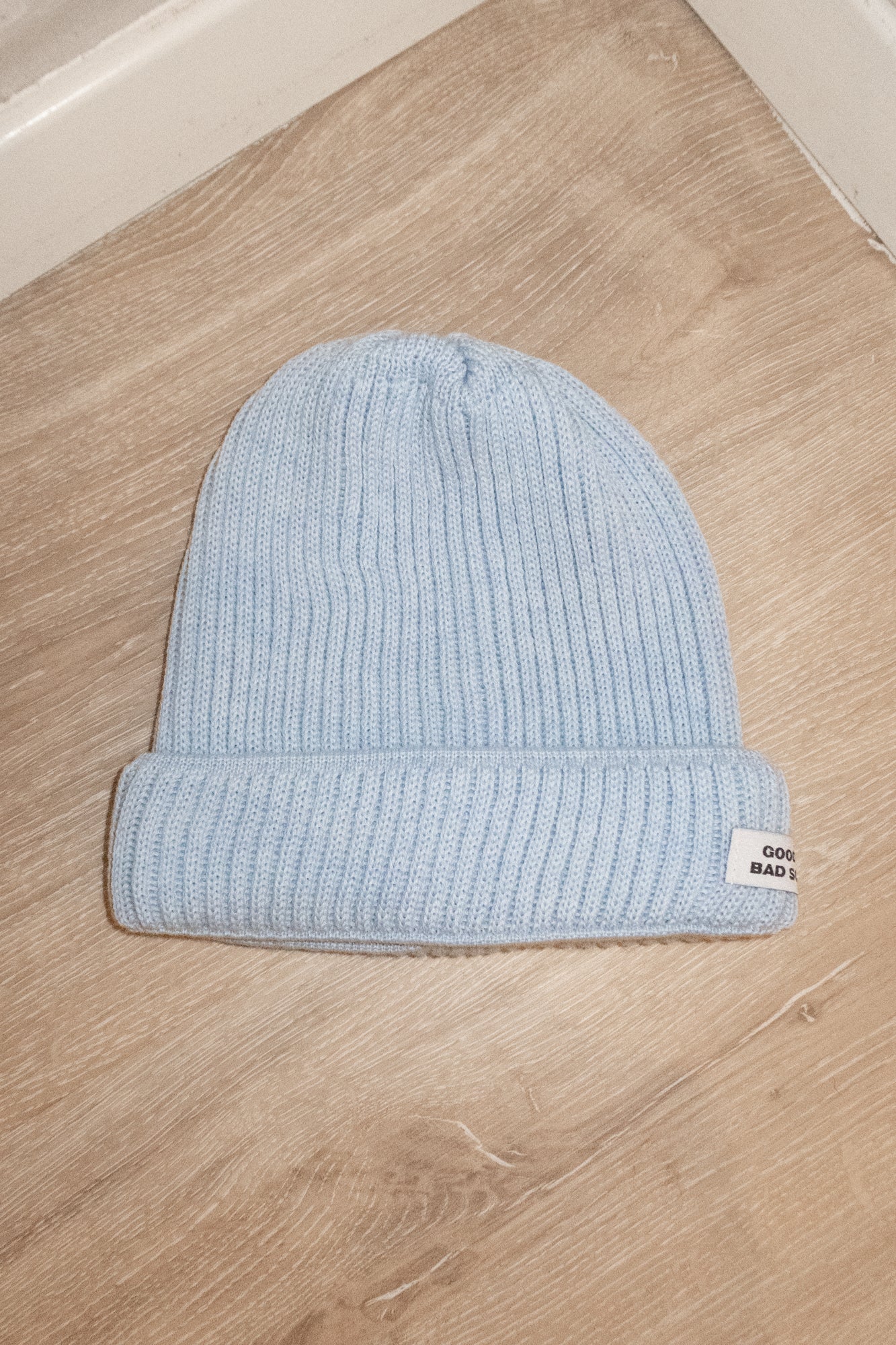 RIBBED MERINO WOOL BEANIE