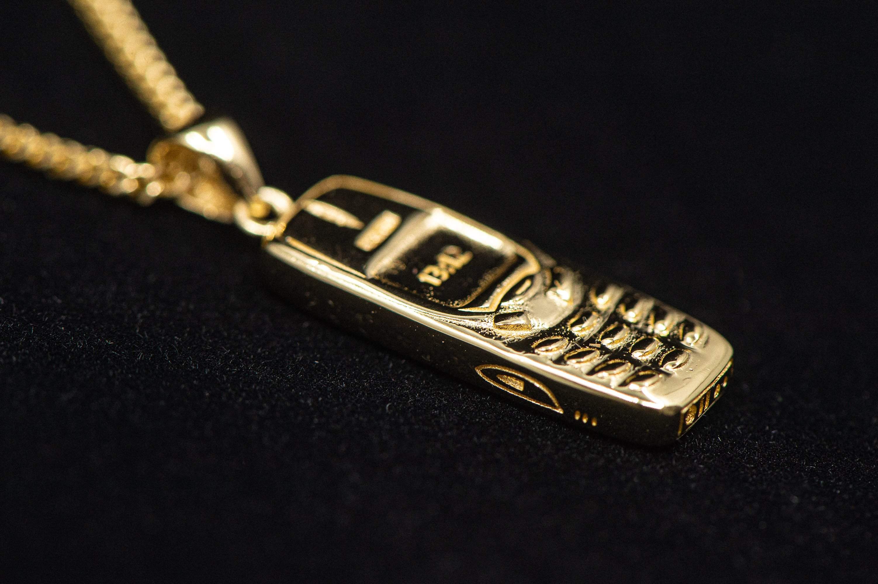 NOKIA 3310 PENDANT NECKLACE-goodkidsbadsociety-Jewelry