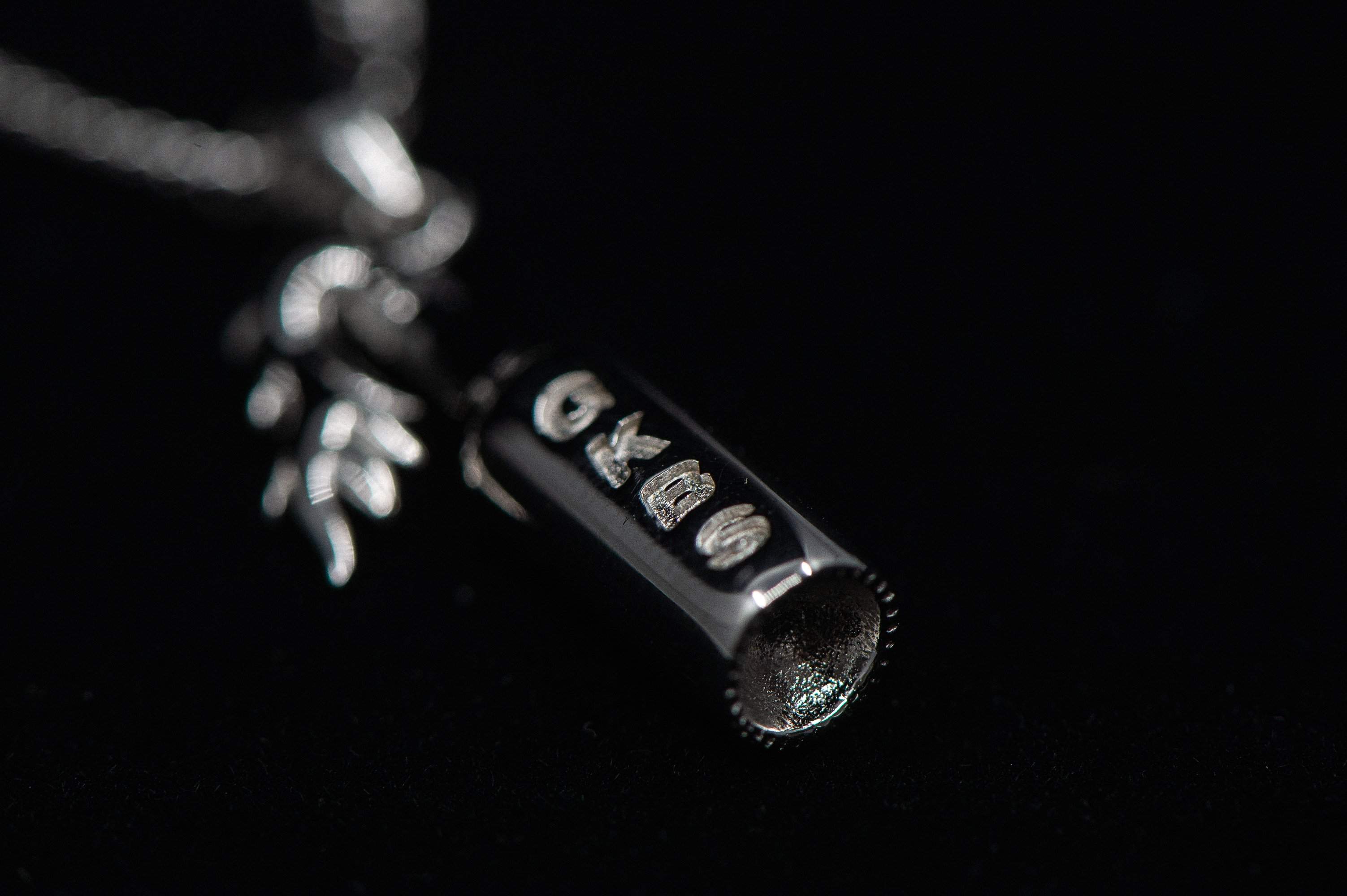 MOLOTOV COCKTAIL PENDANT NECKLACE-goodkidsbadsociety-Jewelry