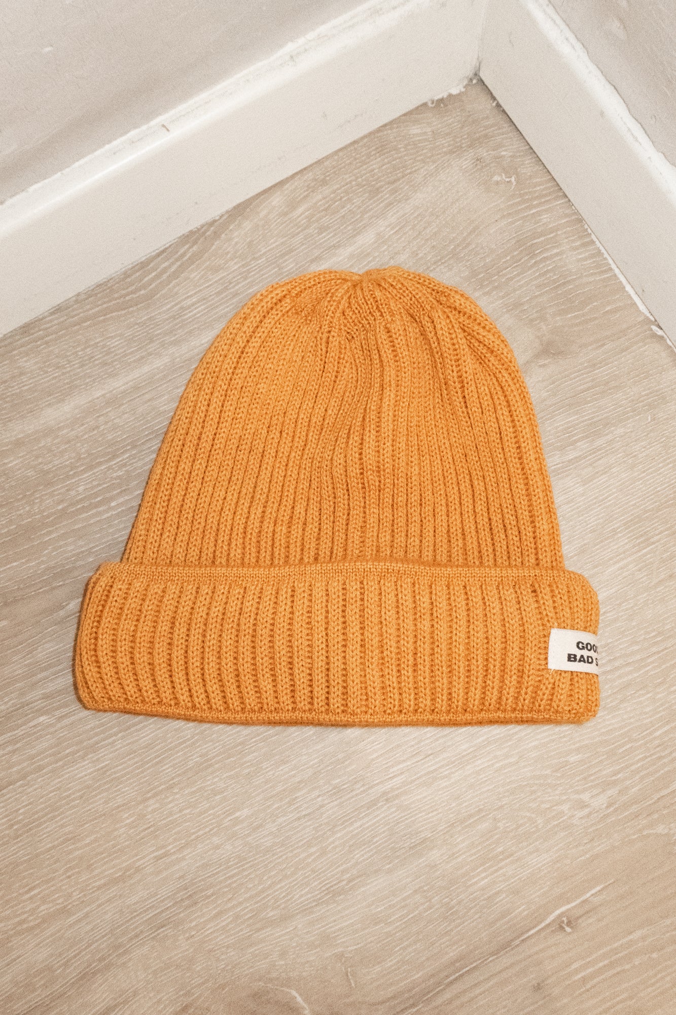 RIBBED MERINO WOOL BEANIE