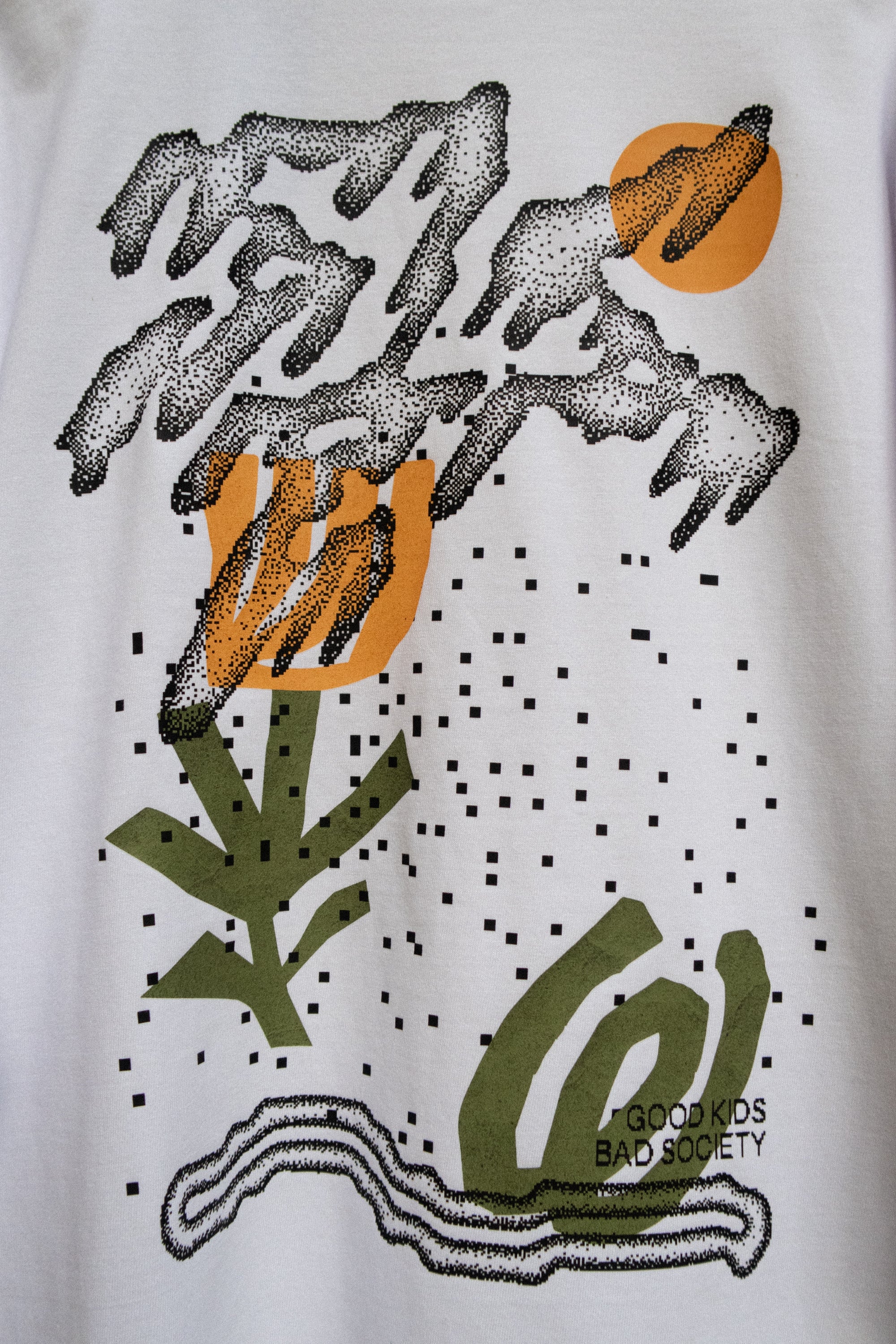 PIXEL BLOOM OVERSIZED LONGSLEEVE