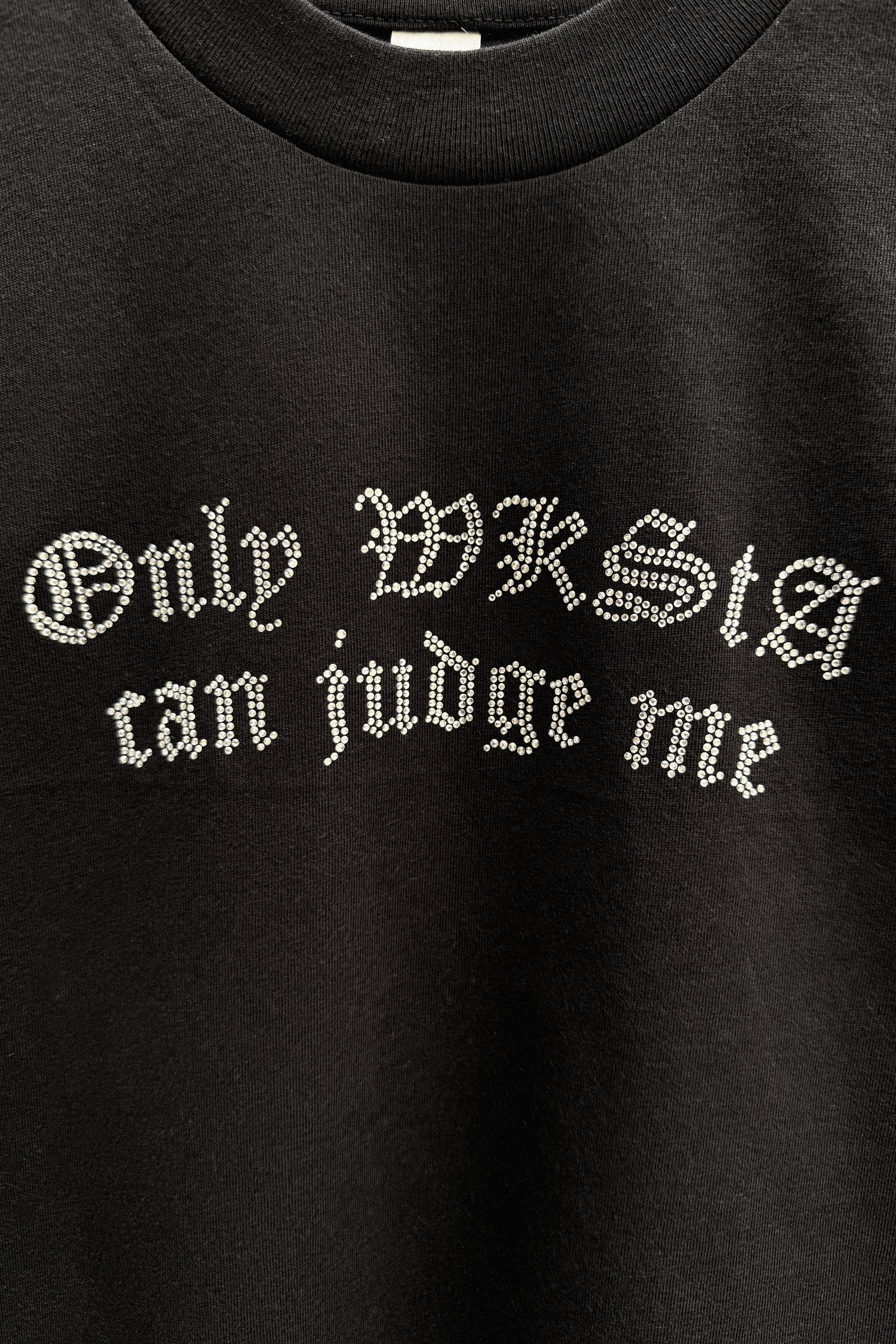ONLY WKSTA CAN JUDGE ME WOMEN BABY TEE