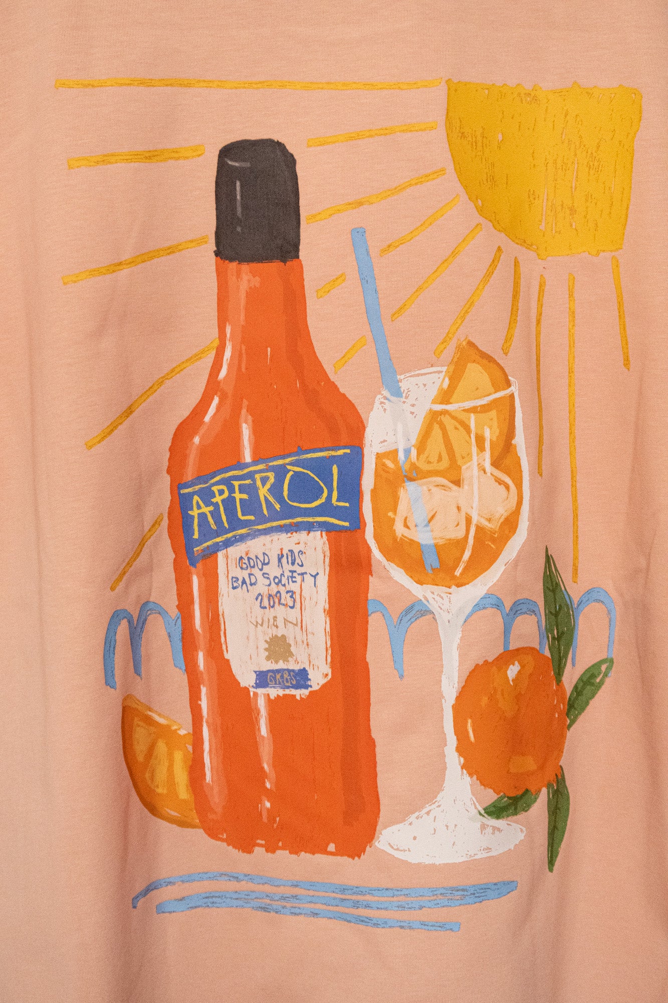 APEROL SPRITZ STRAIGHT FIT T-SHIRT