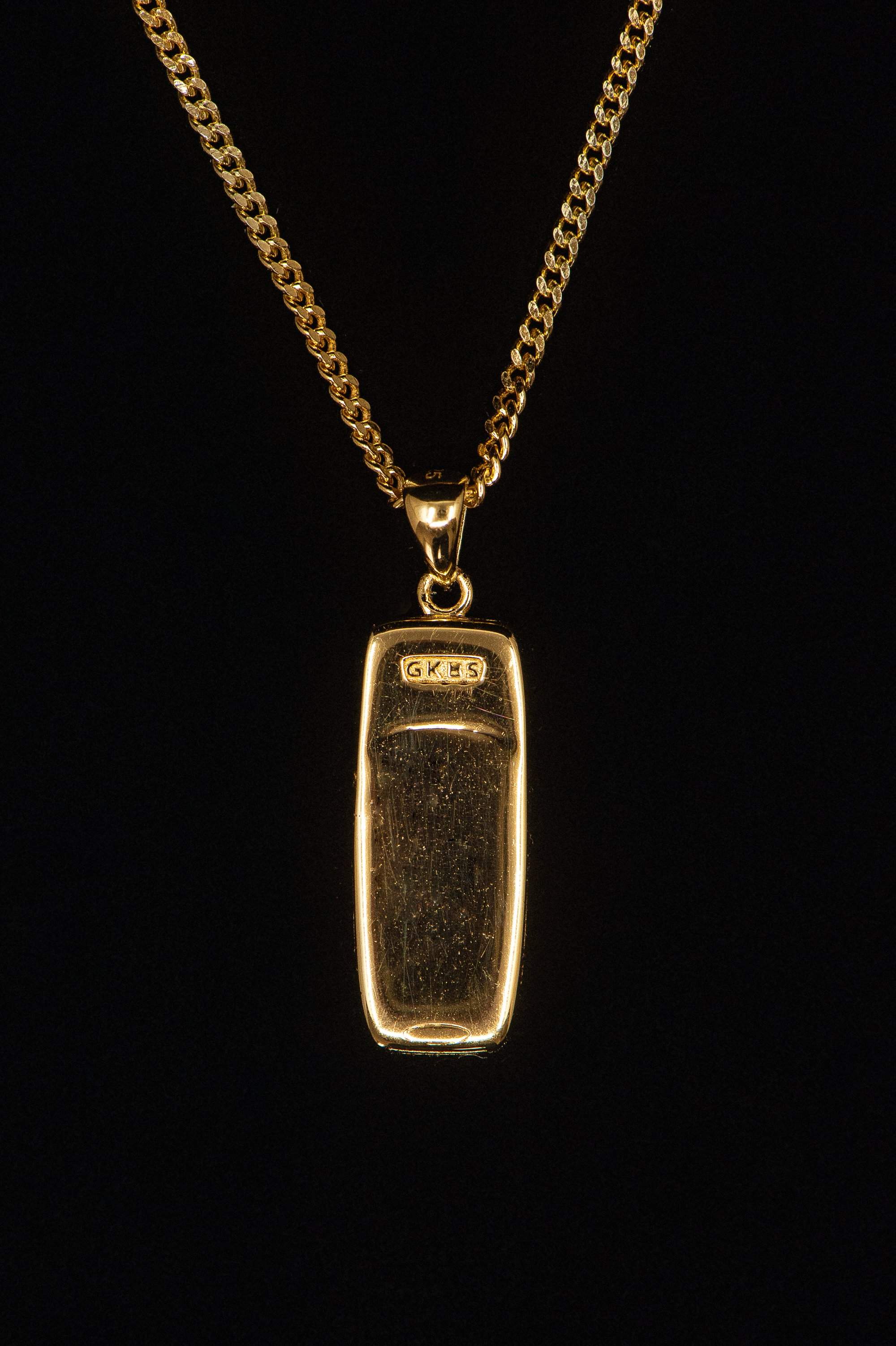 NOKIA 3310 PENDANT NECKLACE-goodkidsbadsociety-Jewelry