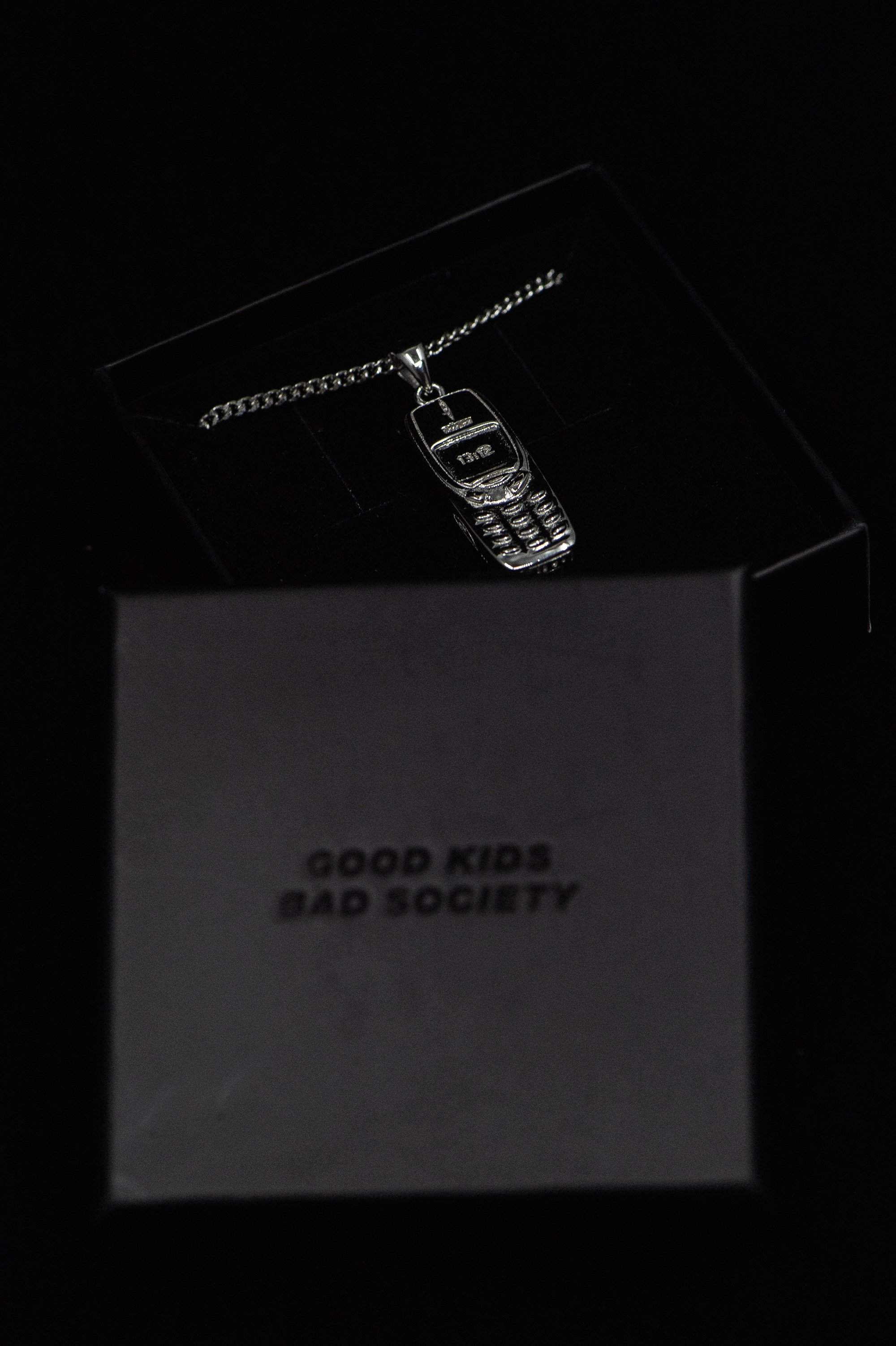 NOKIA 3310 PENDANT NECKLACE-goodkidsbadsociety-Jewelry