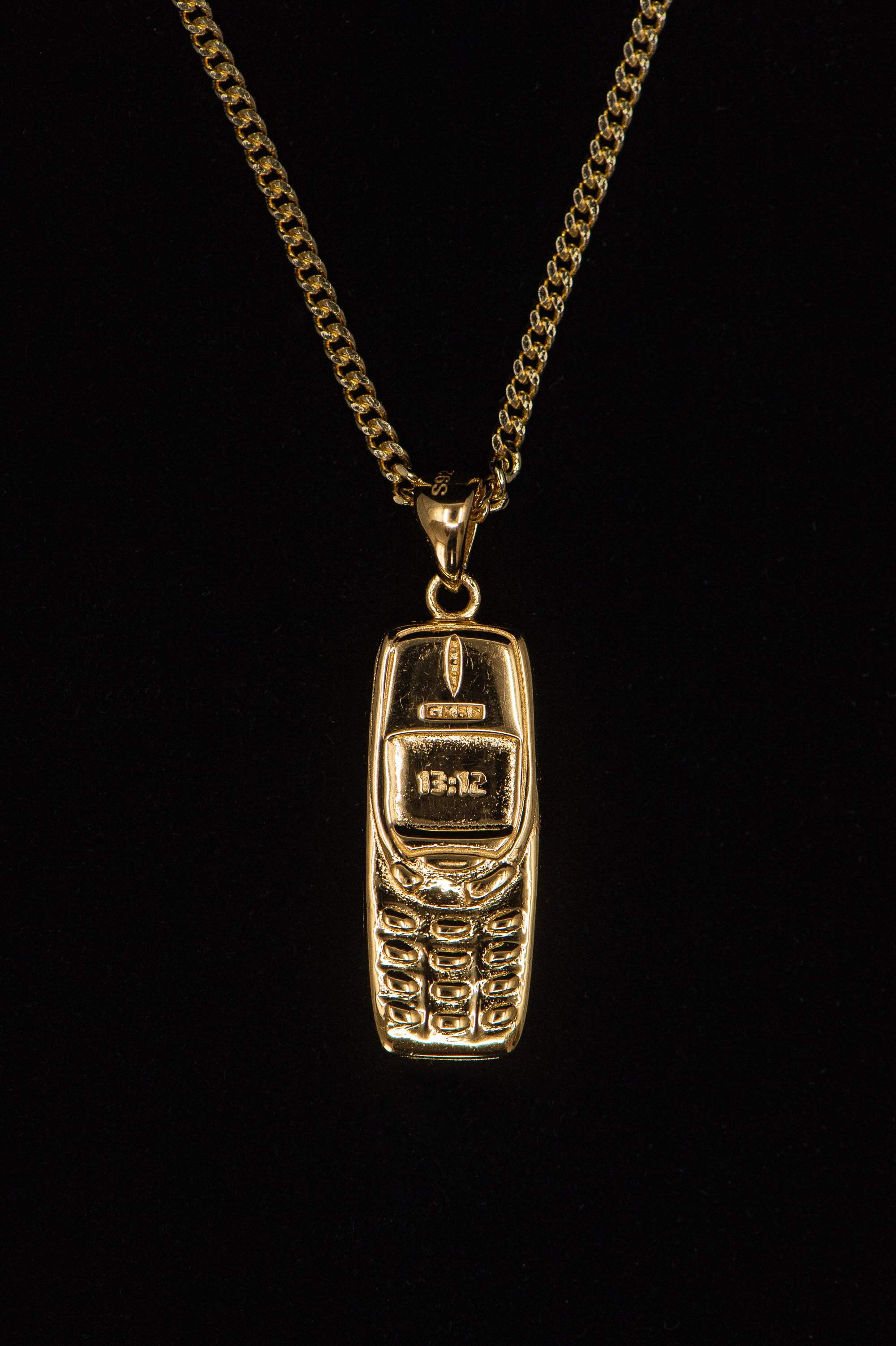 NOKIA 3310 PENDANT NECKLACE-goodkidsbadsociety-Jewelry